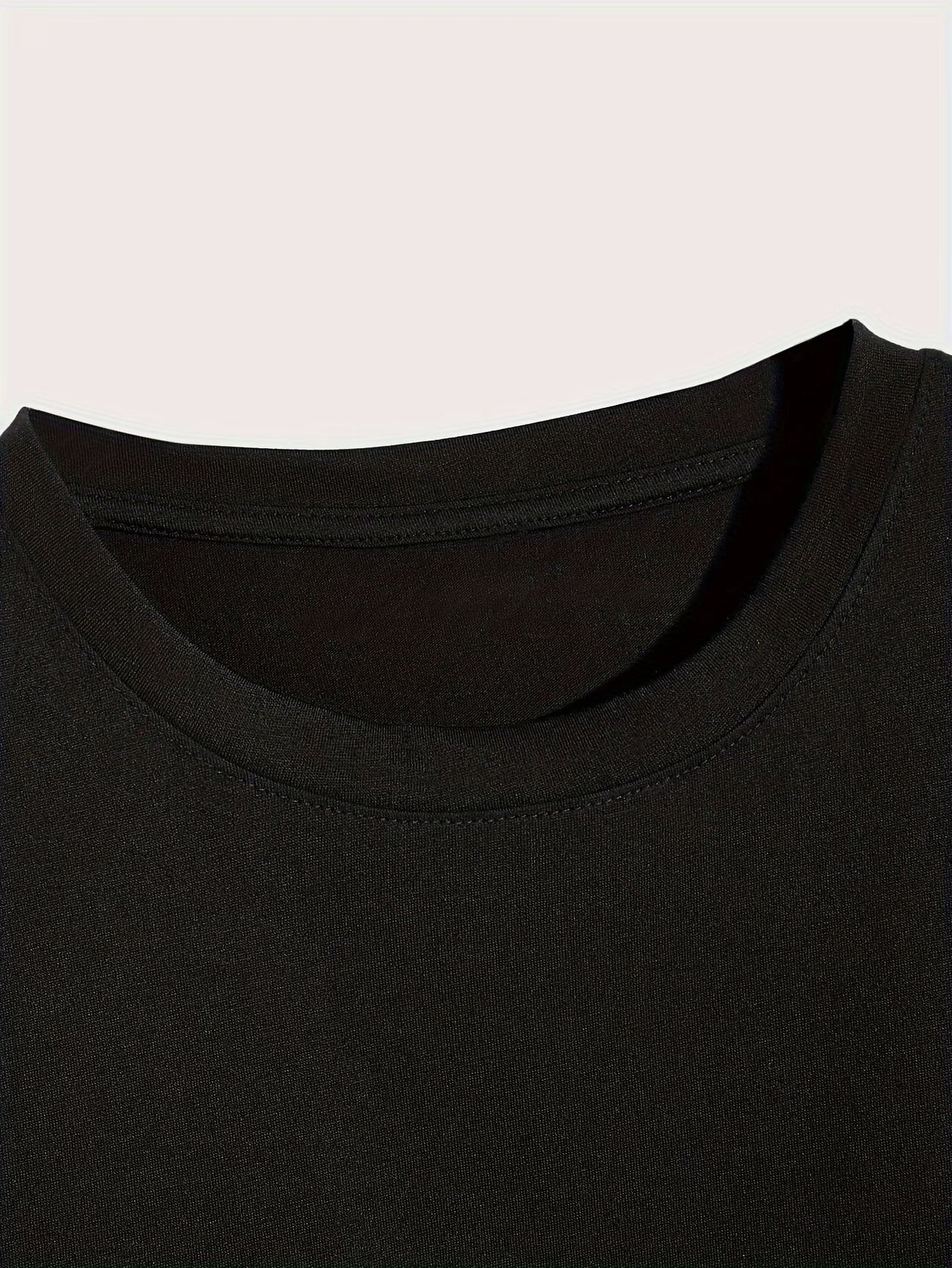 American-Style Heavyweight Pure Cotton Crew Neck T-Shirt