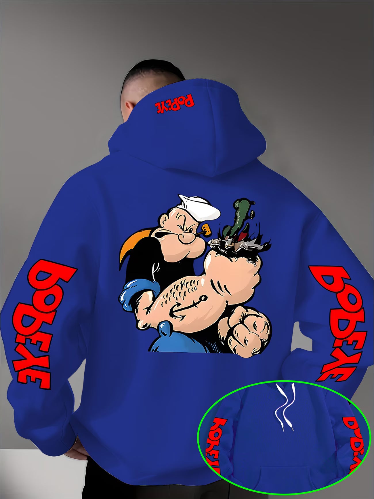 Men's Urban Popeye Hoodie