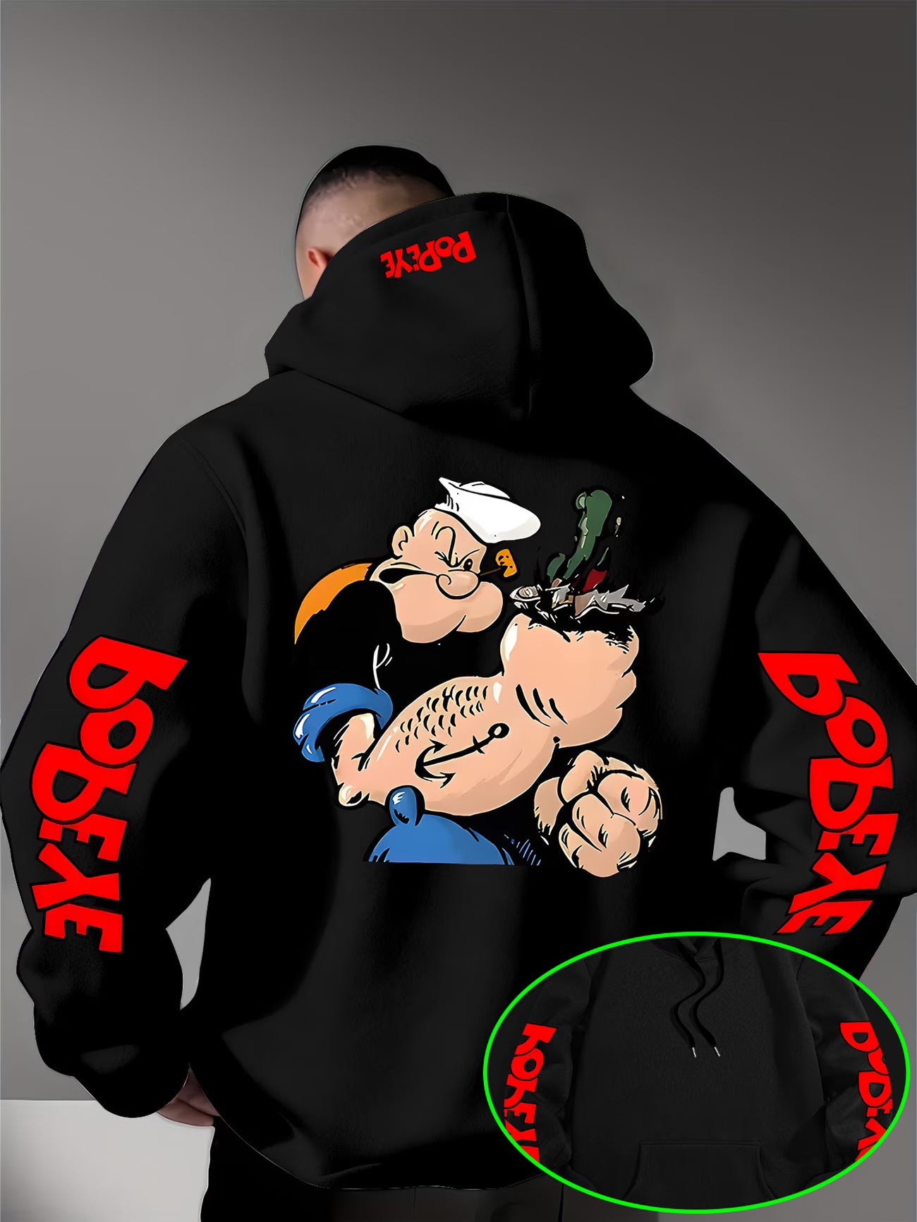 Men's Urban Popeye Hoodie