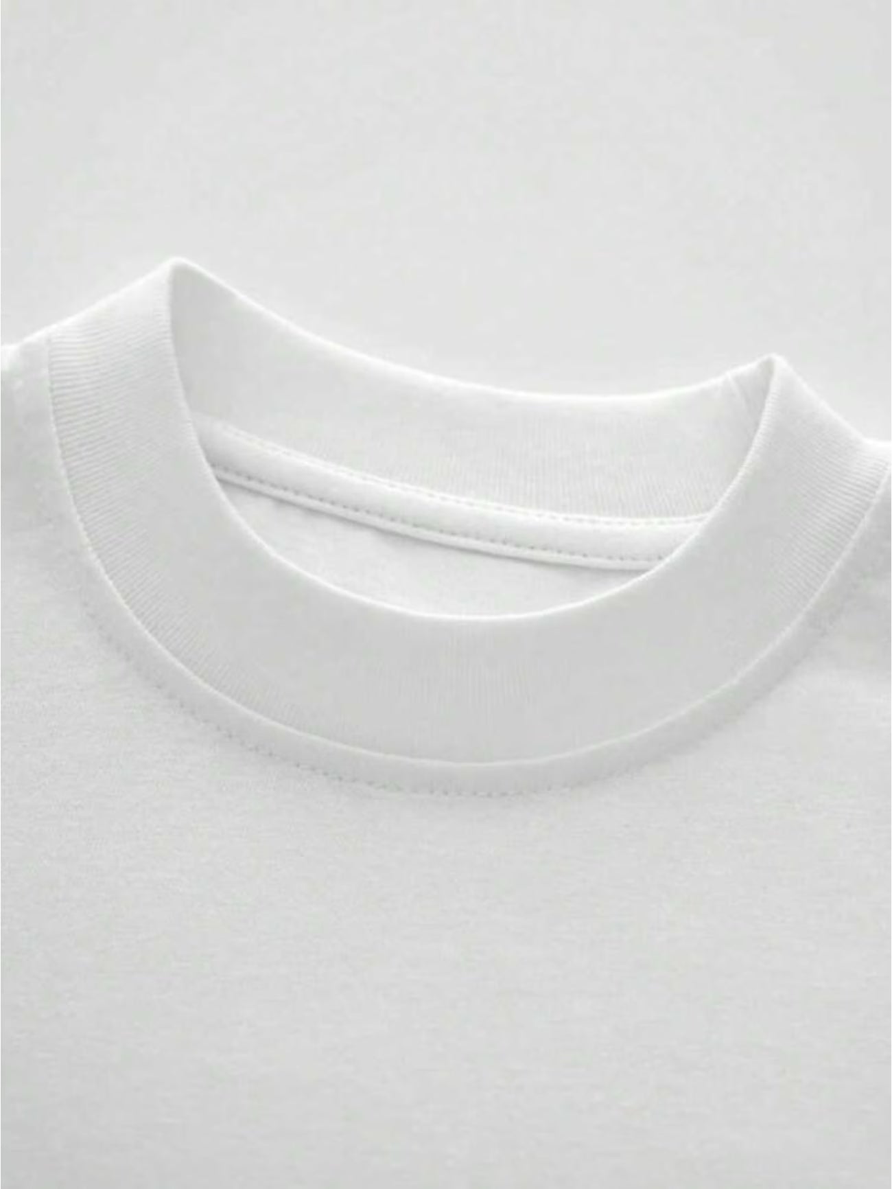 Letter Print Round Neck T-Shirt | Casual Athletic Women's Short Sleeve