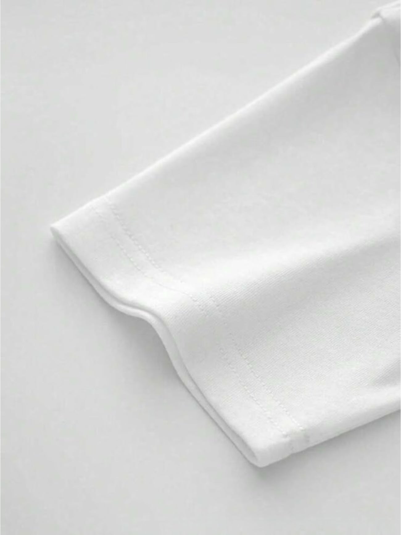 American-Style Heavyweight Pure Cotton Crew Neck T-Shirt