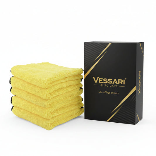 Vessari 5-Piece Microfiber Towel Set