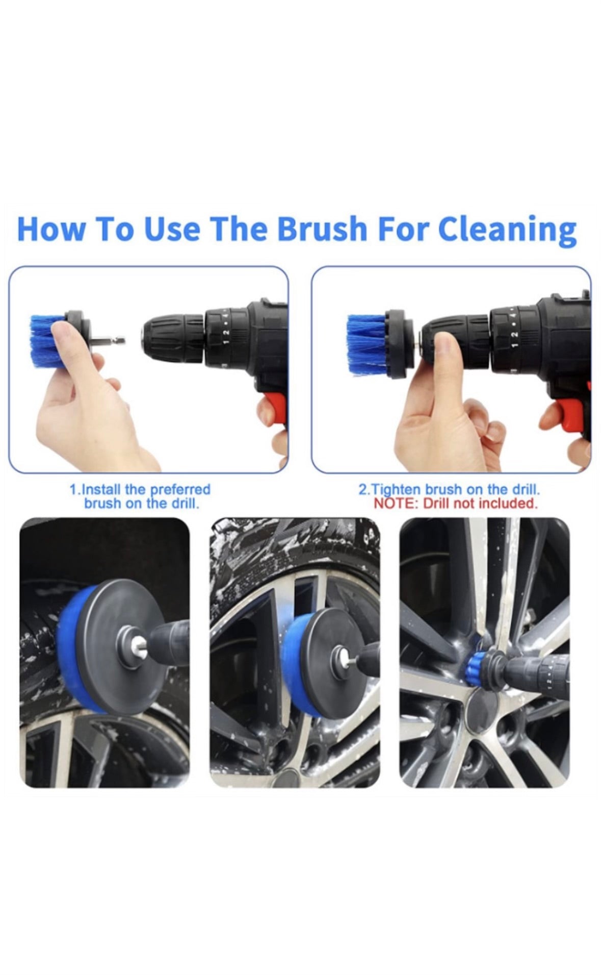 Vessari Complete Car Cleaning Tool Set
