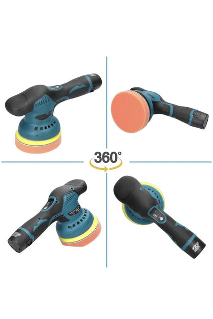Vessari Cordless Eccentric Car Polishing Machine – 8 Speed