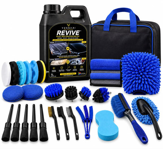 Vessari 2-in-1 Car Detailing / Paint Restoration & Polish Kit