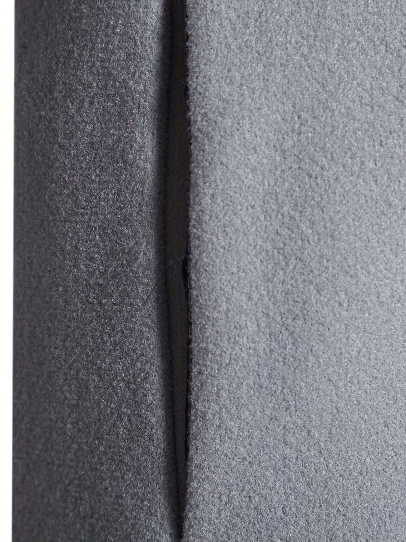 Men's Mid-Length Single-Breasted Tweed Overcoat